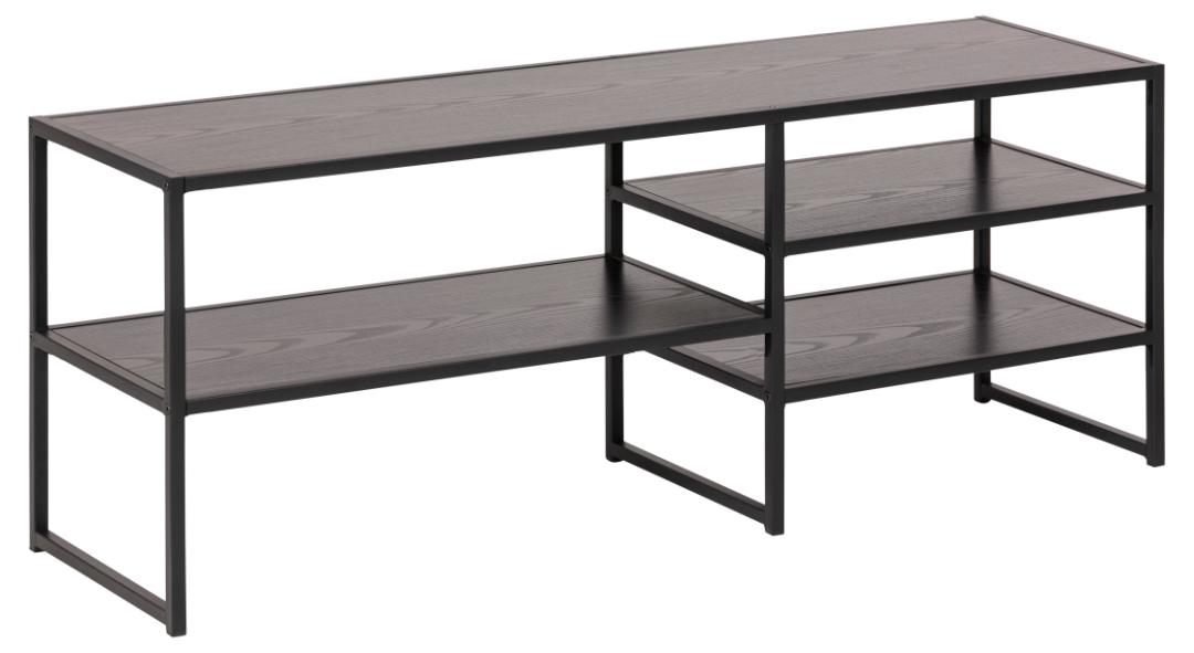 Tv Meubel Seaford 8211 Aszwart 8211 Staal Frame