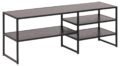 TV-meubel Seaford - Aszwart - Staal frame
