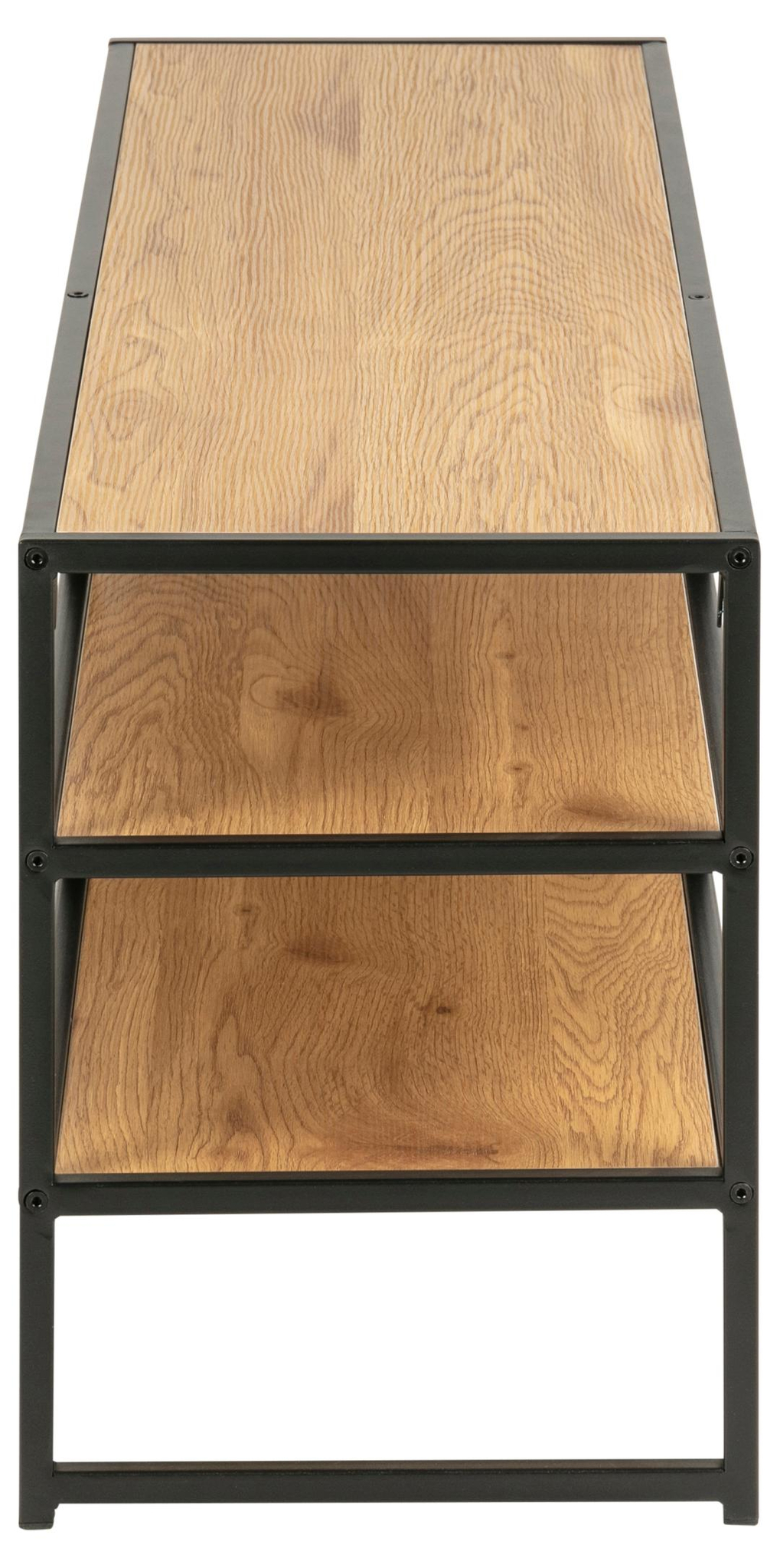 Tv Meubel Seaford 8211 Mat Eiken Ruw Papier 8211 Staal