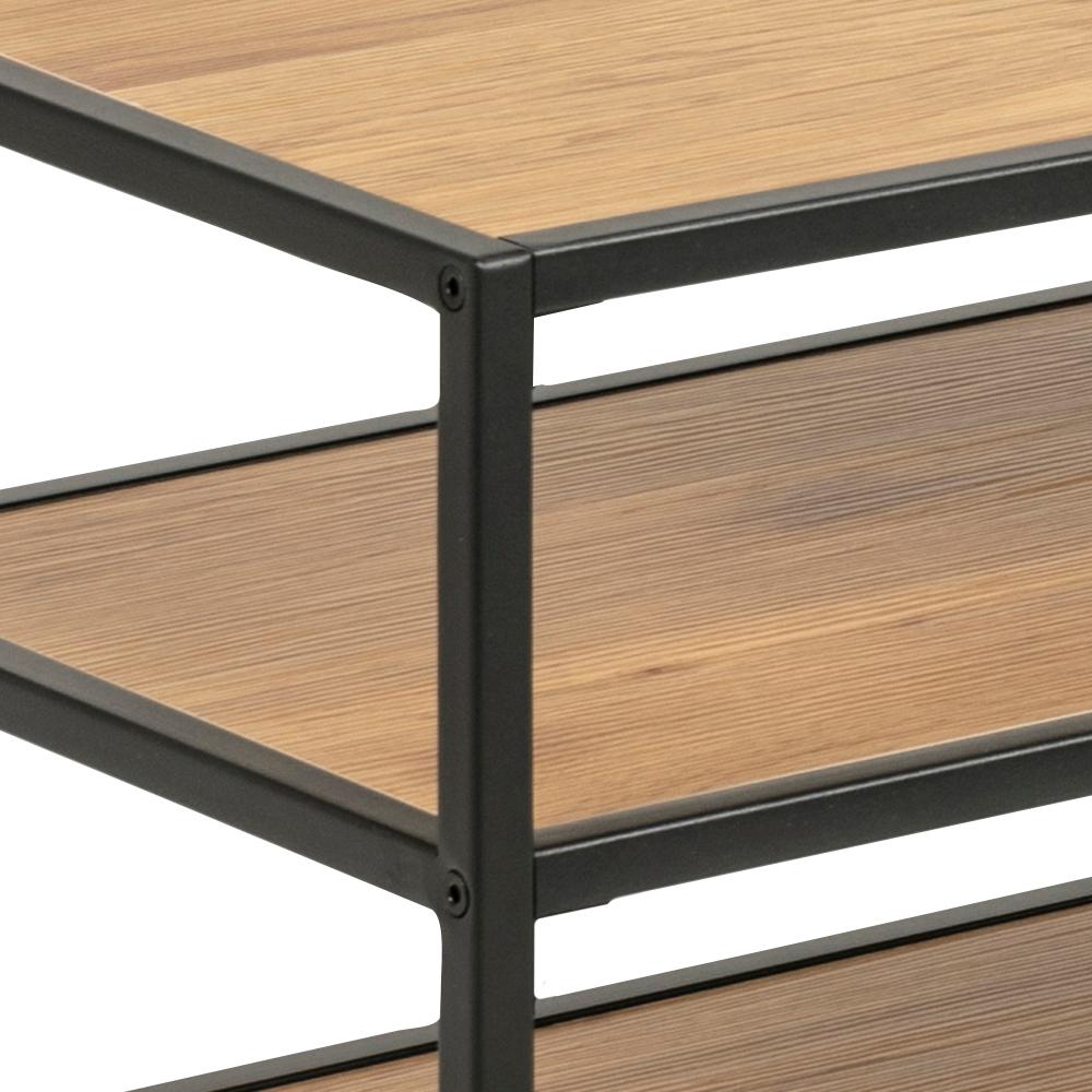 Tv Meubel Seaford 8211 Mat Eiken Ruw Papier 8211 Staal