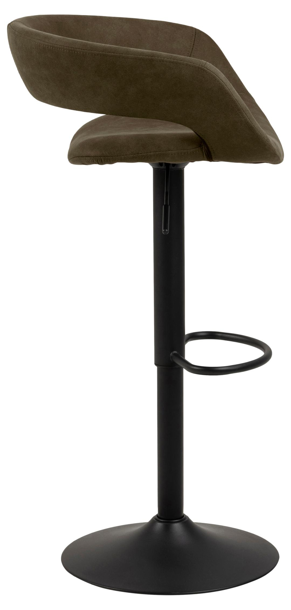 Barkruk Grace 8211 Stof Olijfgroen 8211 Zwart Metaal Minimale Bestelling 2 Stuks