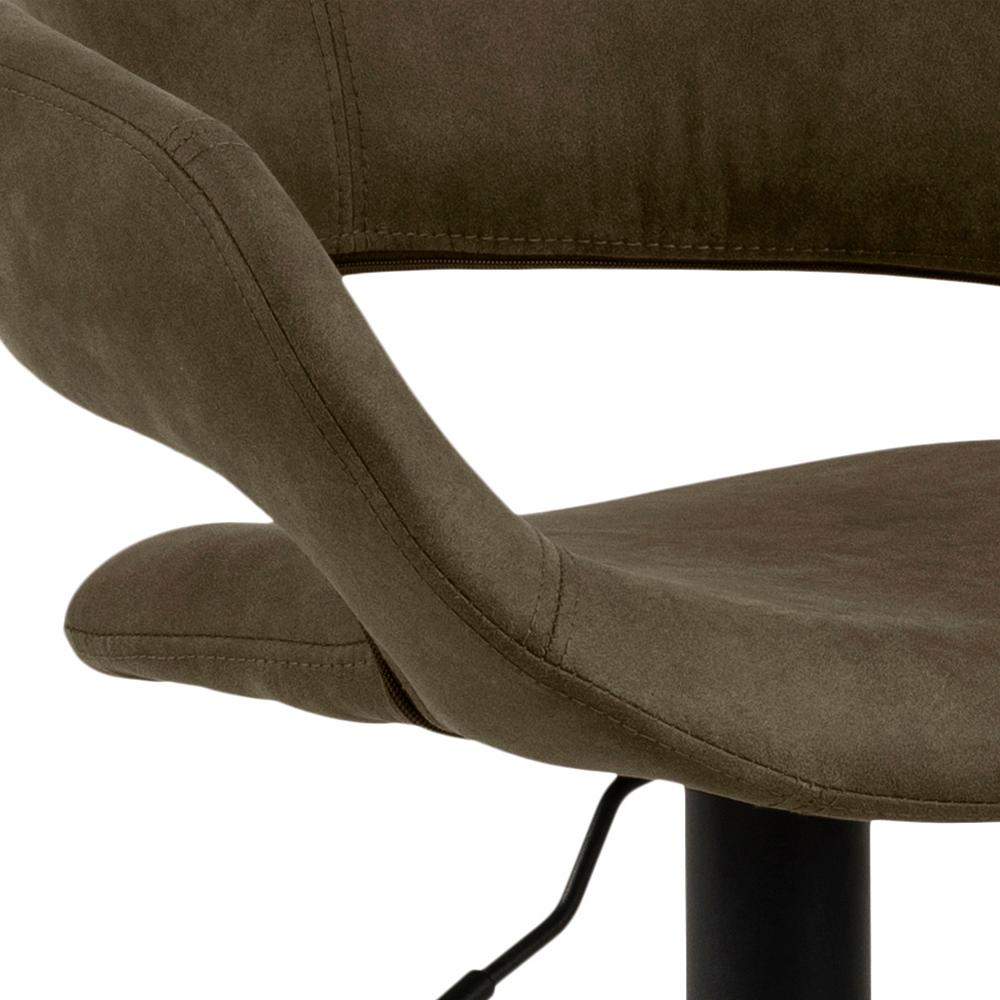 Barkruk Grace 8211 Stof Olijfgroen 8211 Zwart Metaal Minimale Bestelling 2 Stuks