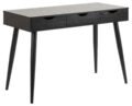 Bureau Neptun - Zwart melamine alu