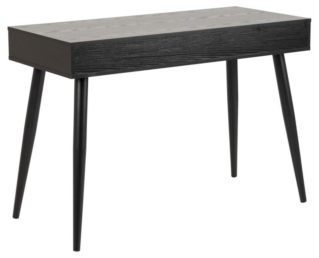 Bureau Neptun 8211 Zwart Melamine Alu