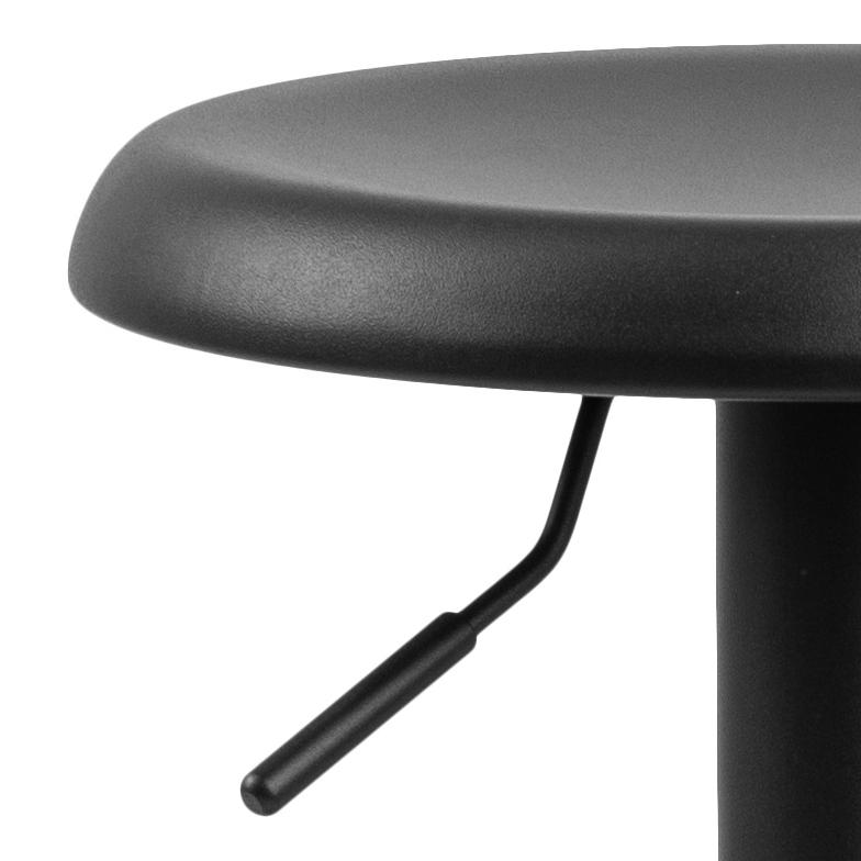 Barkruk Finch 8211 Mat Zwart Metaal 8211 Verstelbaar Minimale Bestelling 2 Stuks