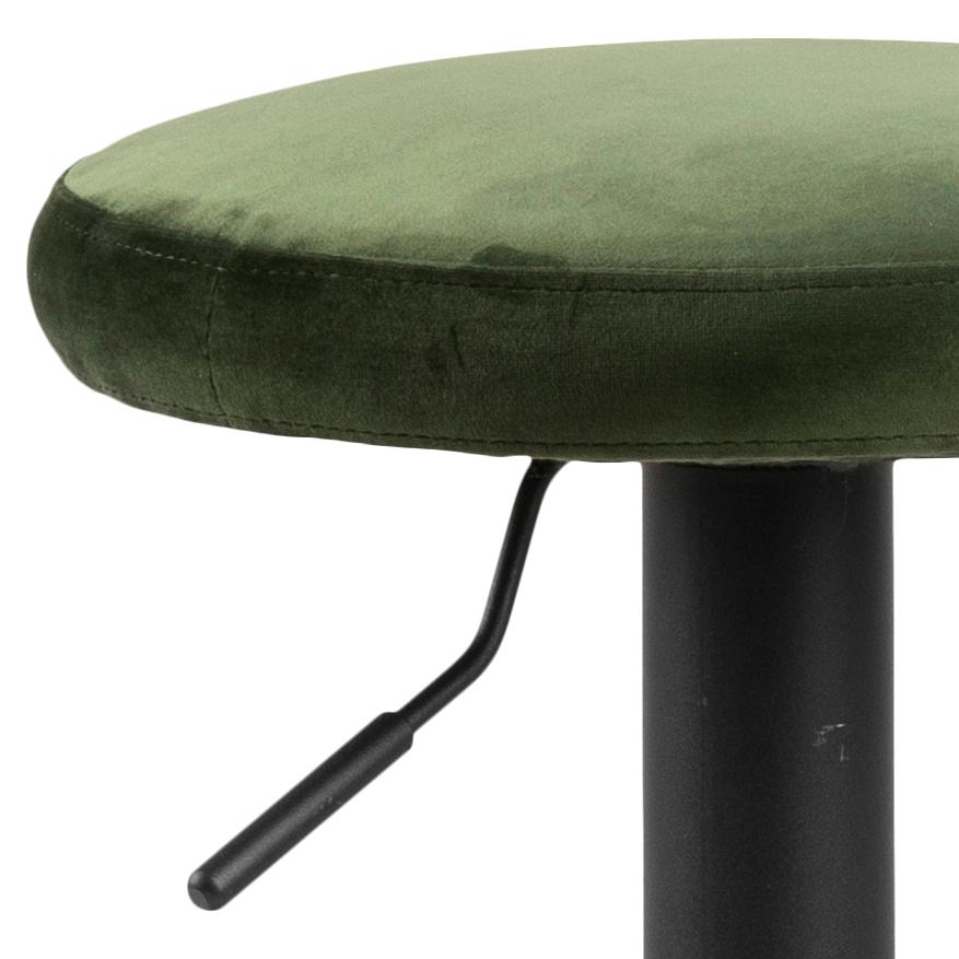 Barkruk Finch 8211 Stof Vic Bosgroen 8211 Staal Minimale Bestelling 2 Stuks