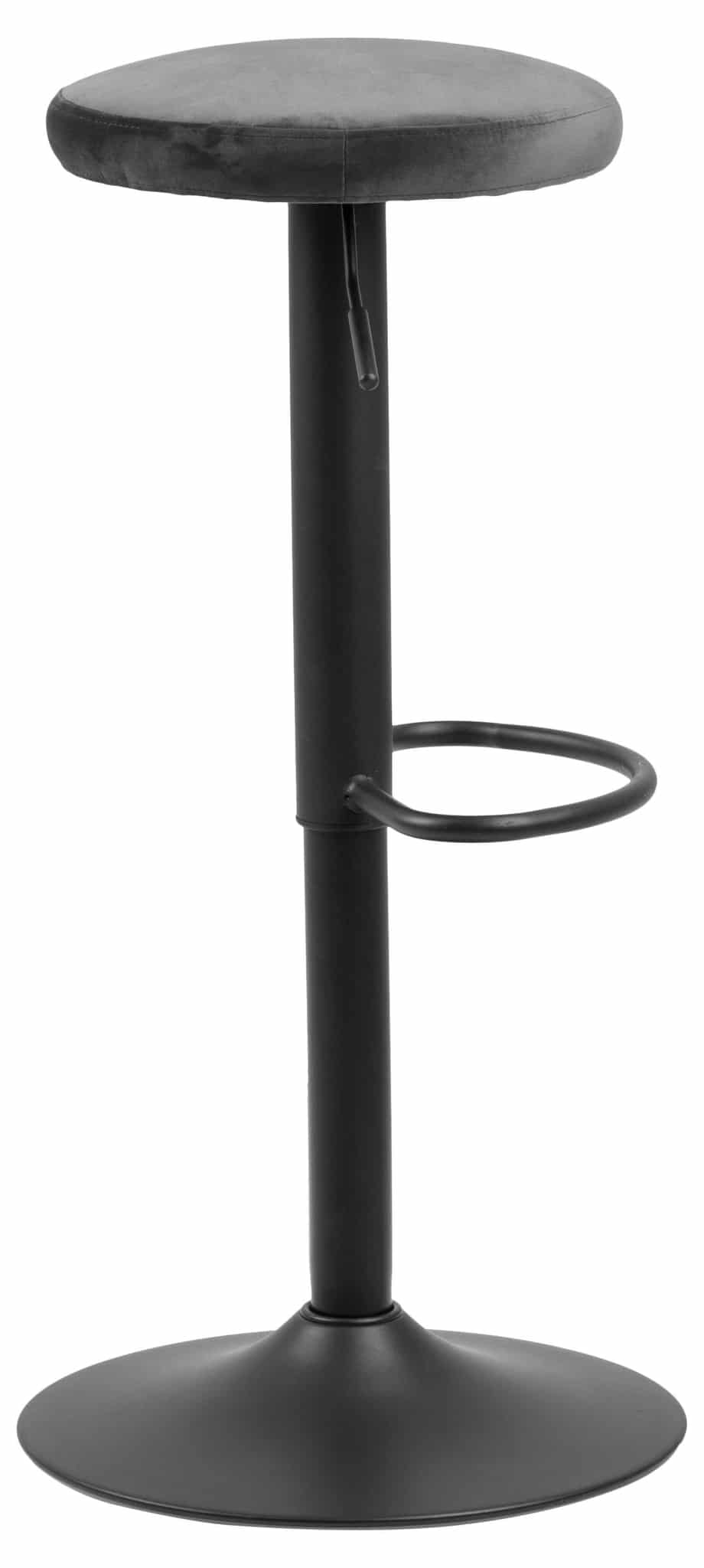 Barkruk Finch 8211 Stof Vic Donkergrijs 8211 Staal Minimale Bestelling 2 Stuks