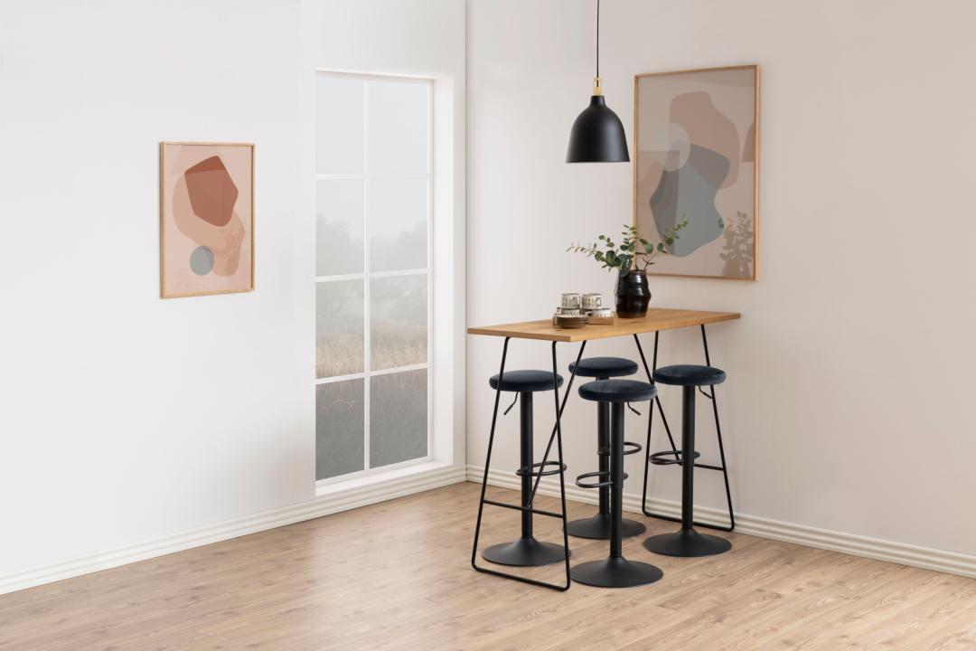 Barkruk Finch 8211 Stof Vic Donkergrijs 8211 Staal Minimale Bestelling 2 Stuks