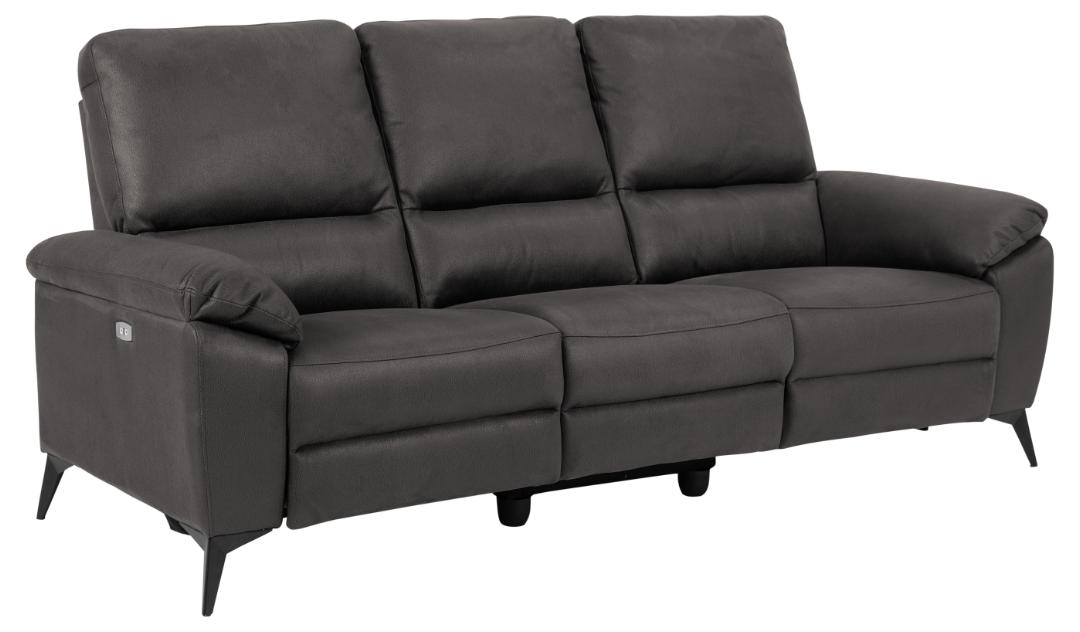 3 Zitsbank Rana Met Relax 8211 Stof Barry Grijs