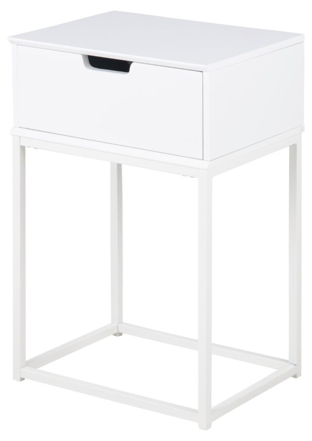 Nachtkastje Mitra 8211 Wit Mdf