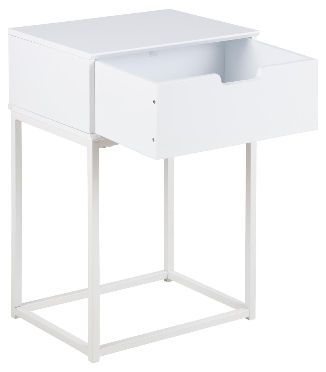 Nachtkastje Mitra 8211 Wit Mdf
