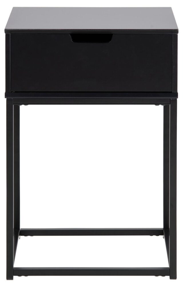 Nachtkastje Mitra 8211 Zwart Mdf