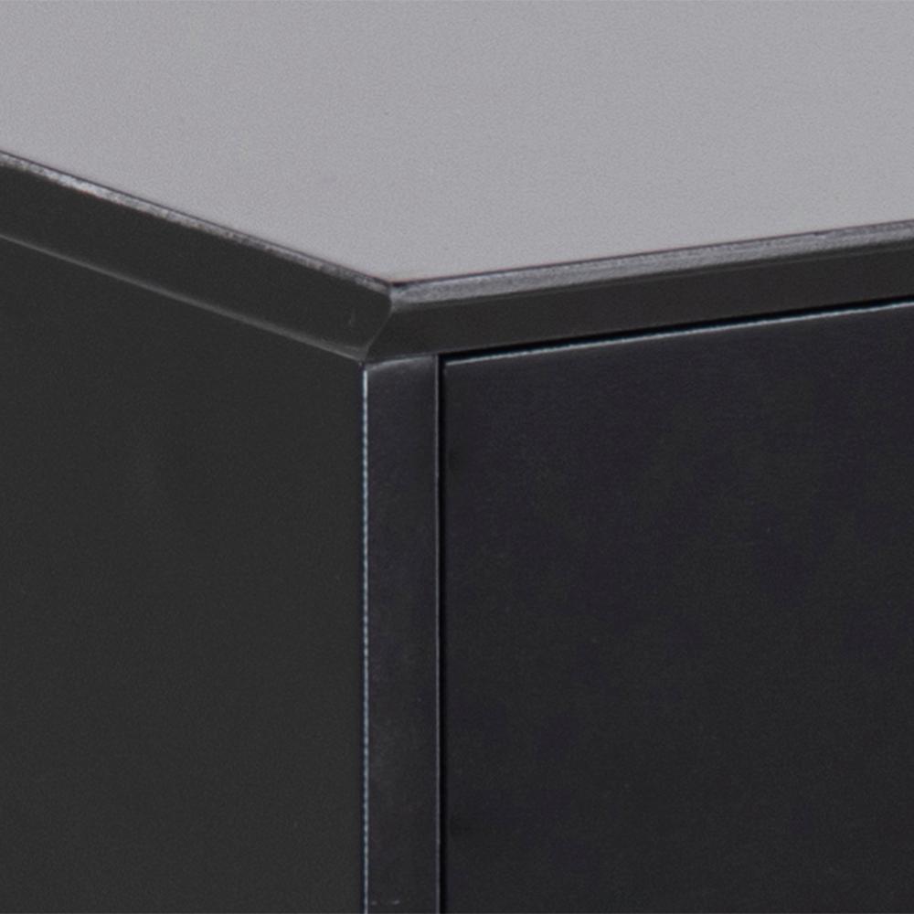 Nachtkastje Mitra 8211 Zwart Mdf