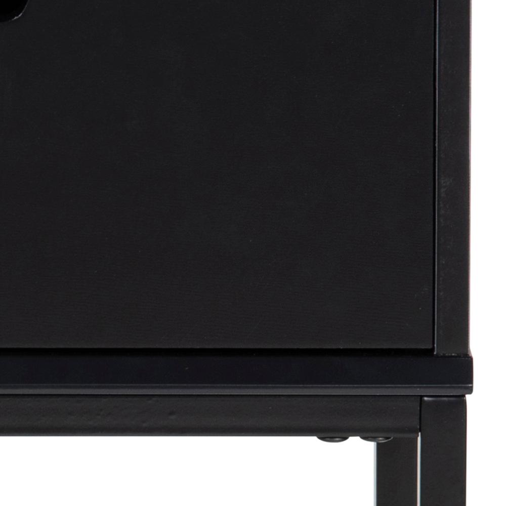 Nachtkastje Mitra 8211 Zwart Mdf