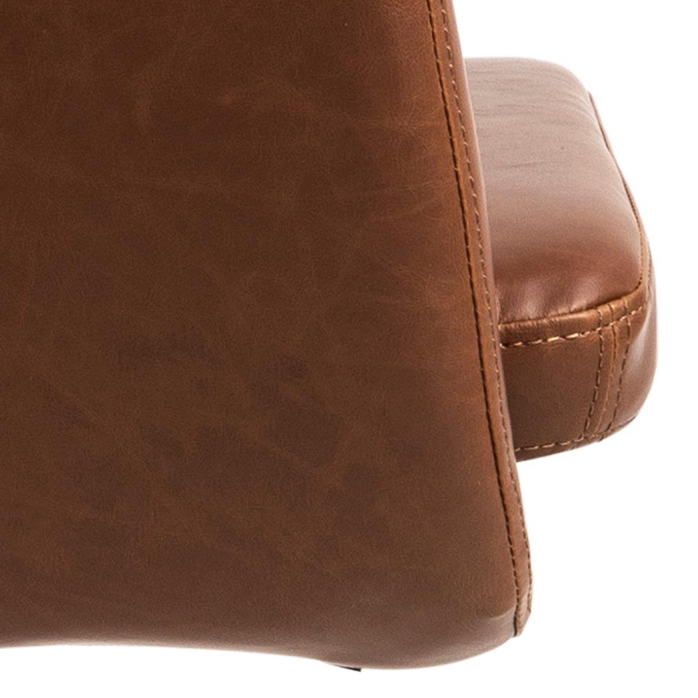 Bureaustoel Nora 8211 Vintage Pu Bekleding In Brandy