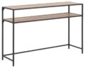Haltafel Seaford - Mat wild eiken papier - Staal