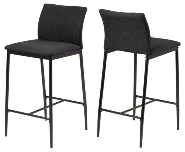 Barkruk Demina 8211 Stof Sawana Grijs Minimale Bestelling 2 Stuks