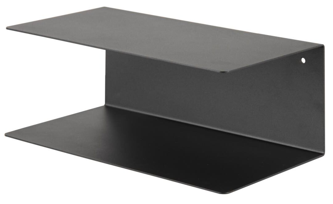 Wandplank Joliet 8211 Zwart Metaal Wandplank Joliet 8211 Zwart Metaal