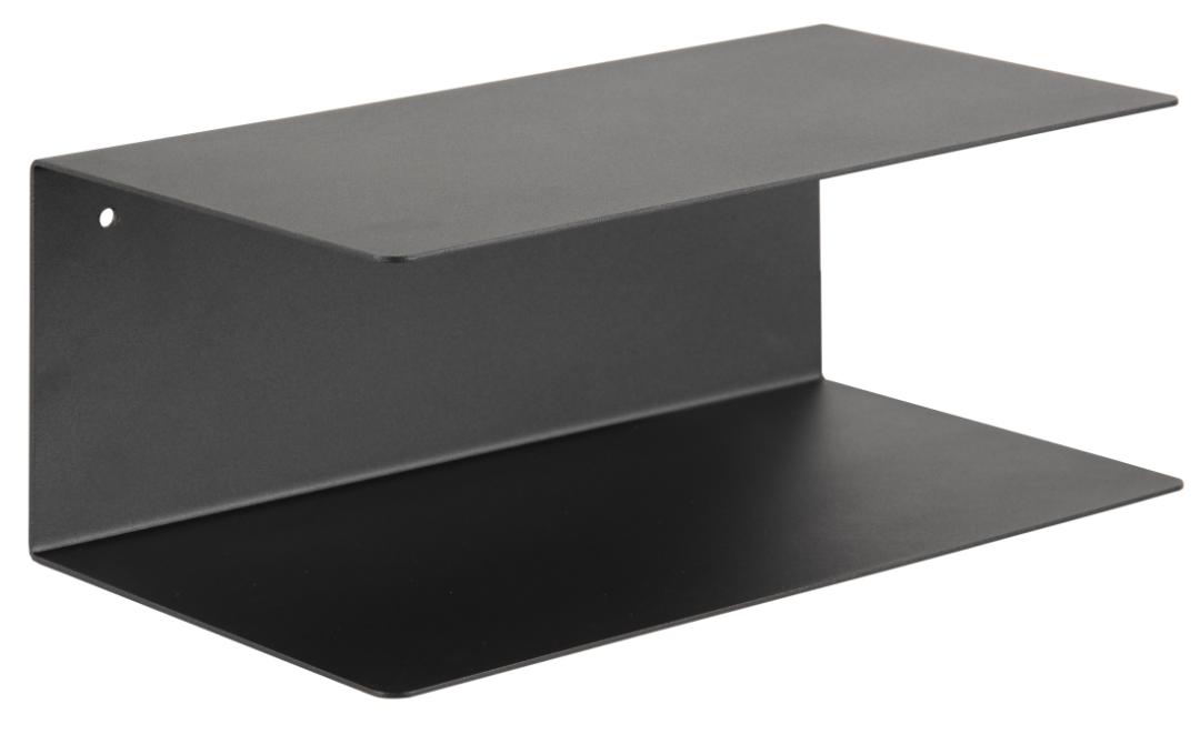 Wandplank Joliet 8211 Zwart Metaal