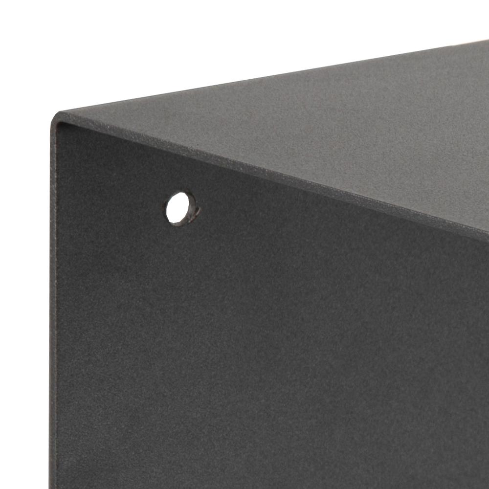 Wandplank Joliet 8211 Zwart Metaal