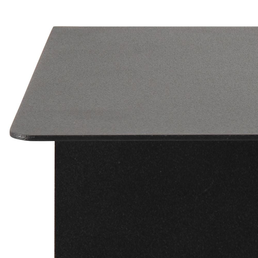 Wandplank Joliet 8211 Zwart Metaal
