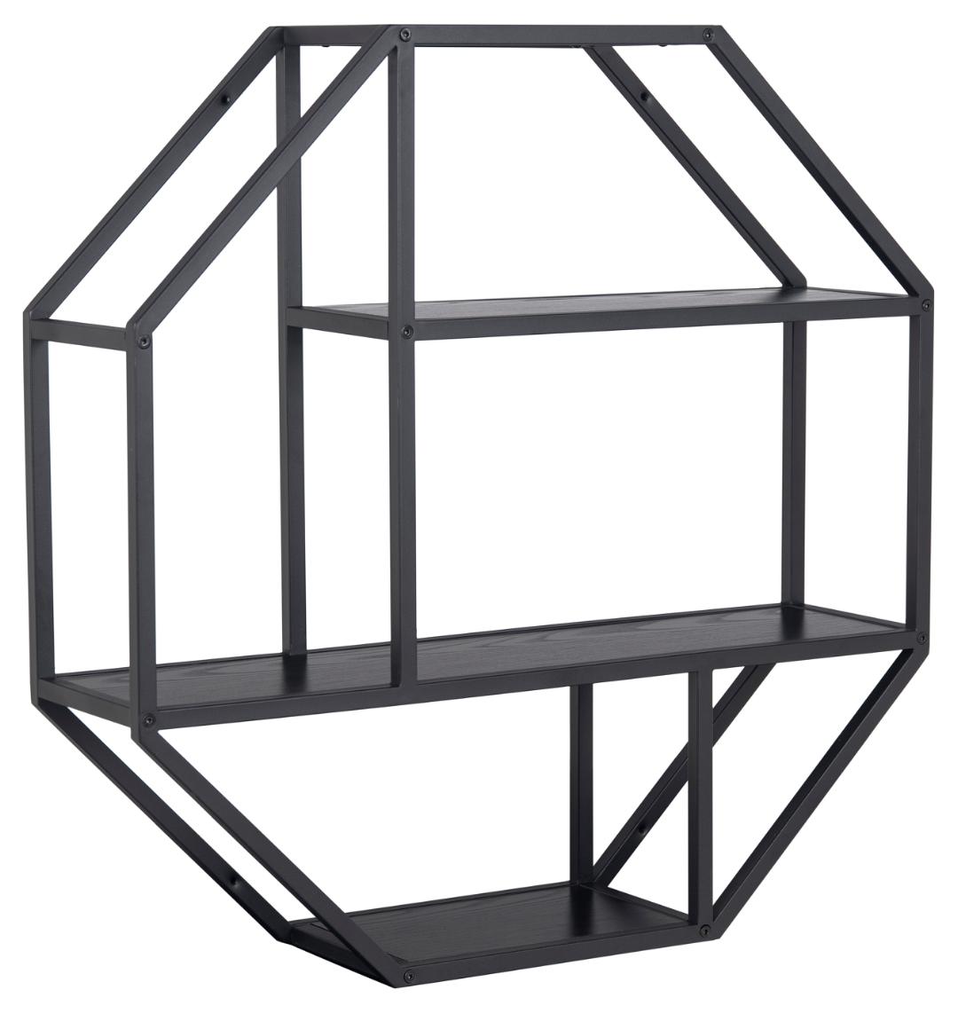 Wandplank Seaford 8211 Mat Zwart 8211 Staal