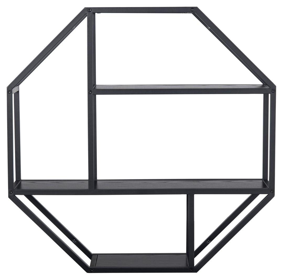 Wandplank Seaford 8211 Mat Zwart 8211 Staal