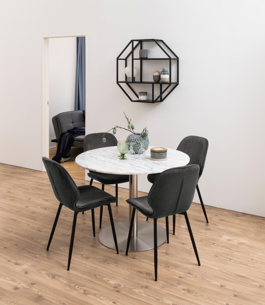 Wandplank Seaford 8211 Mat Zwart 8211 Staal