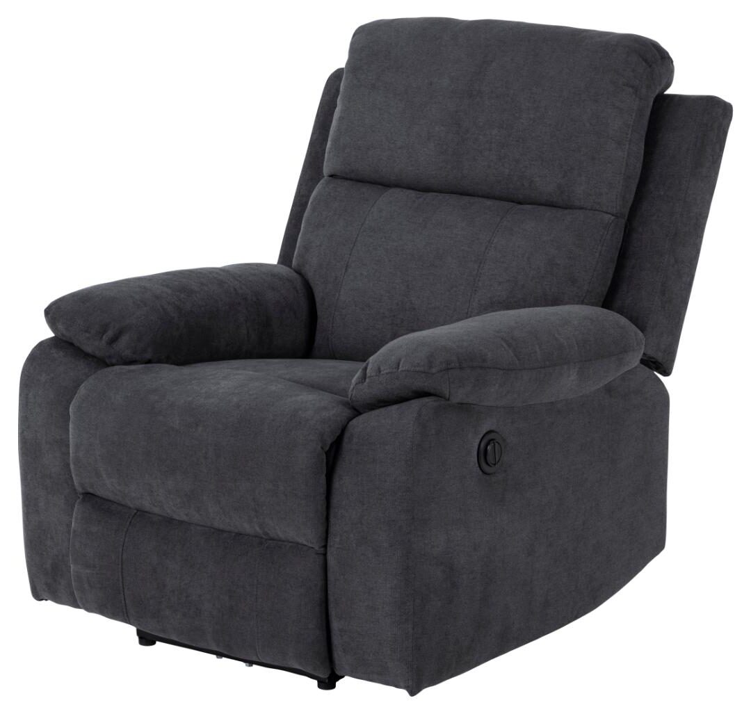Relaxfauteuil Mora 8211 Stof Donkergrijs