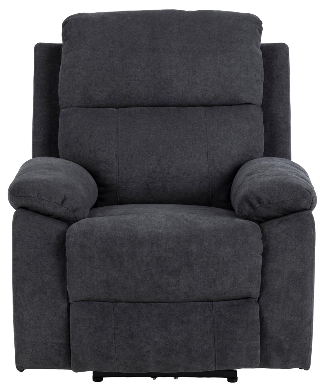 Relaxfauteuil Mora 8211 Stof Donkergrijs