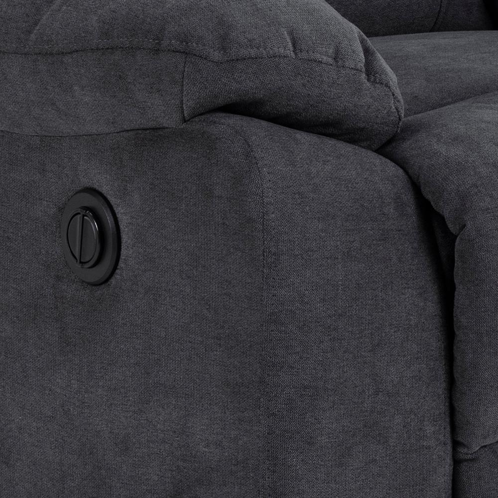 Relaxfauteuil Mora 8211 Stof Donkergrijs