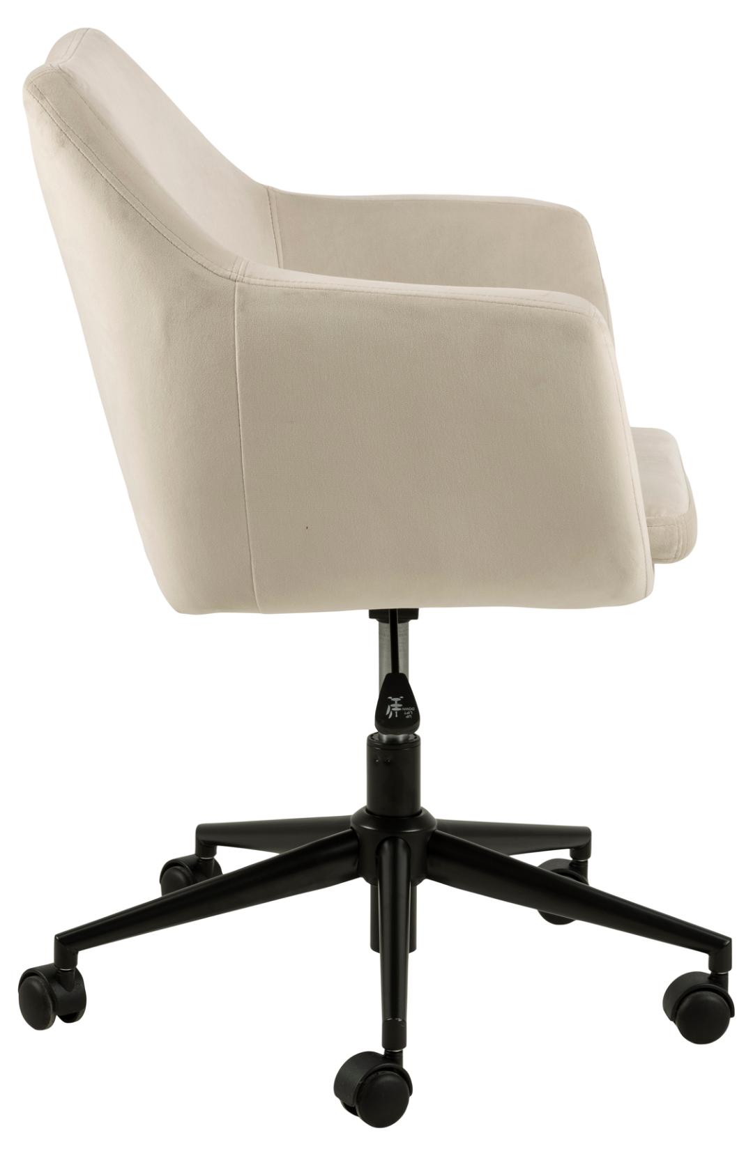 Bureaustoel Nora 8211 Stof Vic Zandkleur
