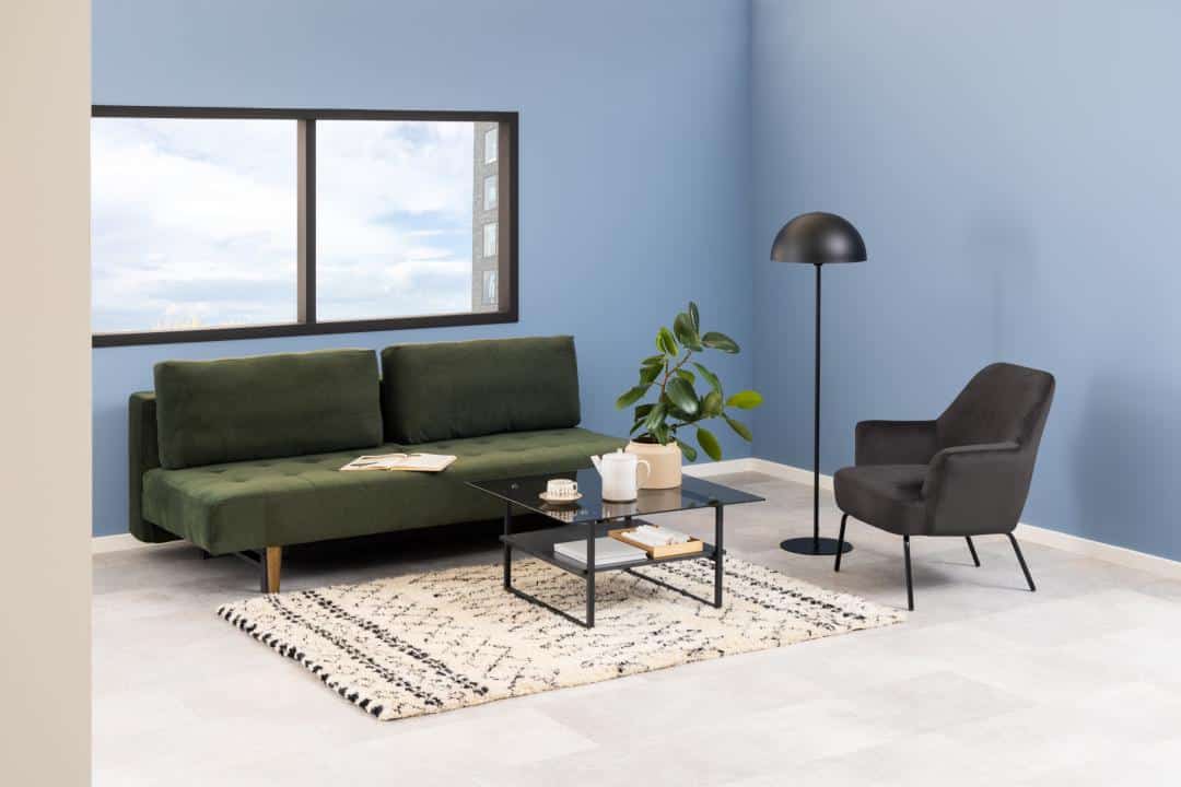 Loungestoel Melissa 8211 Stof Vic Donkergrijs Fluweel Loungestoel Melissa 8211 Stof Vic Donkergrijs Fluweel