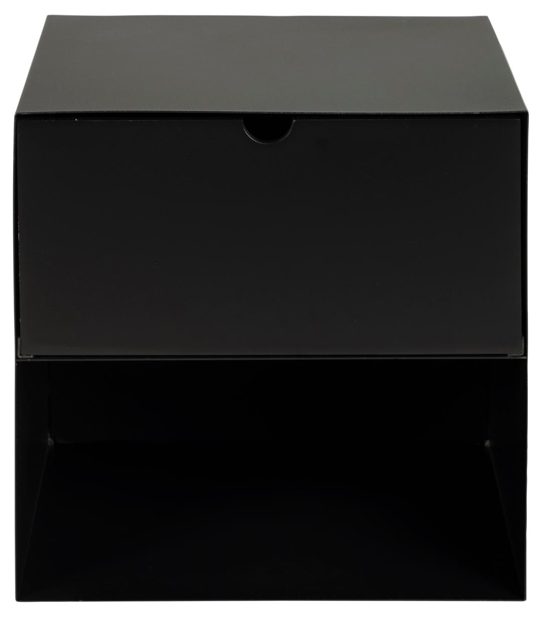 Nachtkastje Joliet 8211 Zwart Pu Mdf