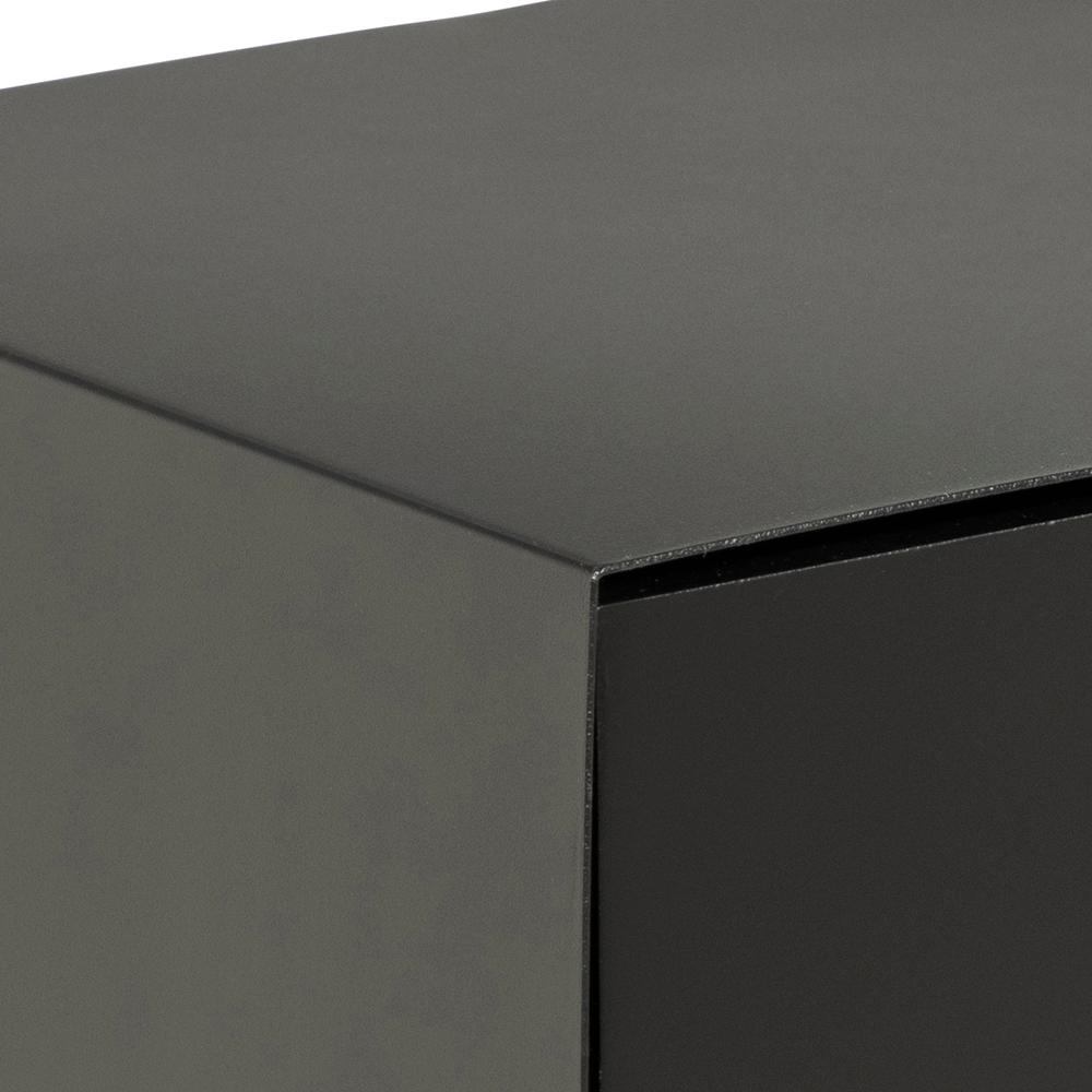 Nachtkastje Joliet 8211 Zwart Pu Mdf