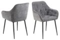 Eetkamerstoel Brooke met armleuning (minimale bestelling 2 stuks)