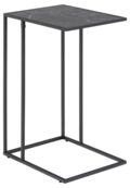 Bijzettafel Oneindig - Zwart melamine