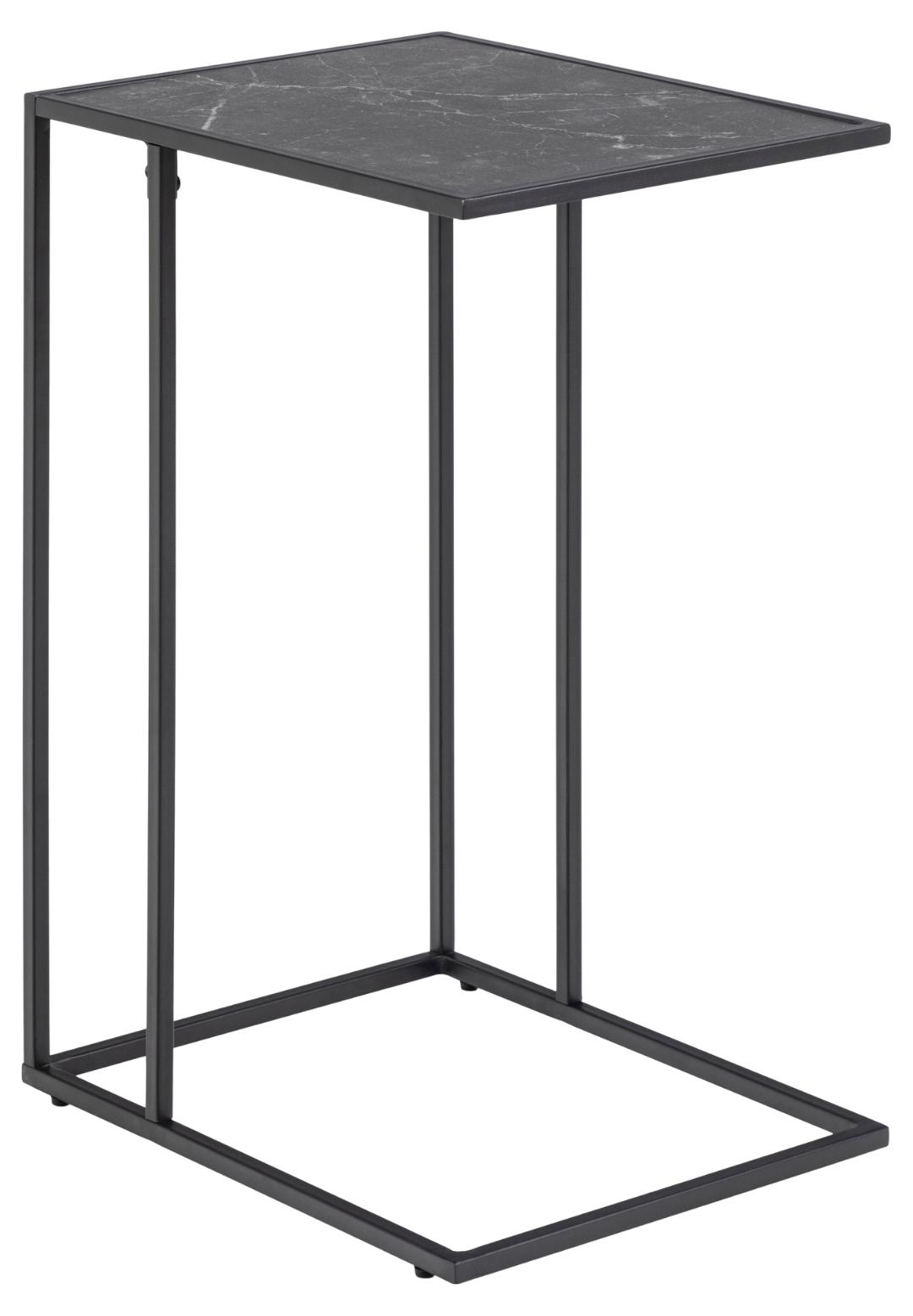 Bijzettafel Oneindig 8211 Zwart Melamine