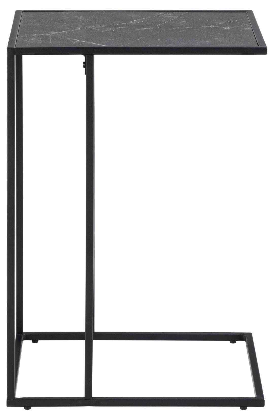 Bijzettafel Oneindig 8211 Zwart Melamine