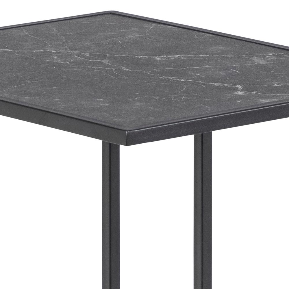 Bijzettafel Oneindig 8211 Zwart Melamine