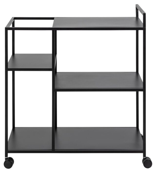 Serveerwagen Newcastle 8211 Matzwart