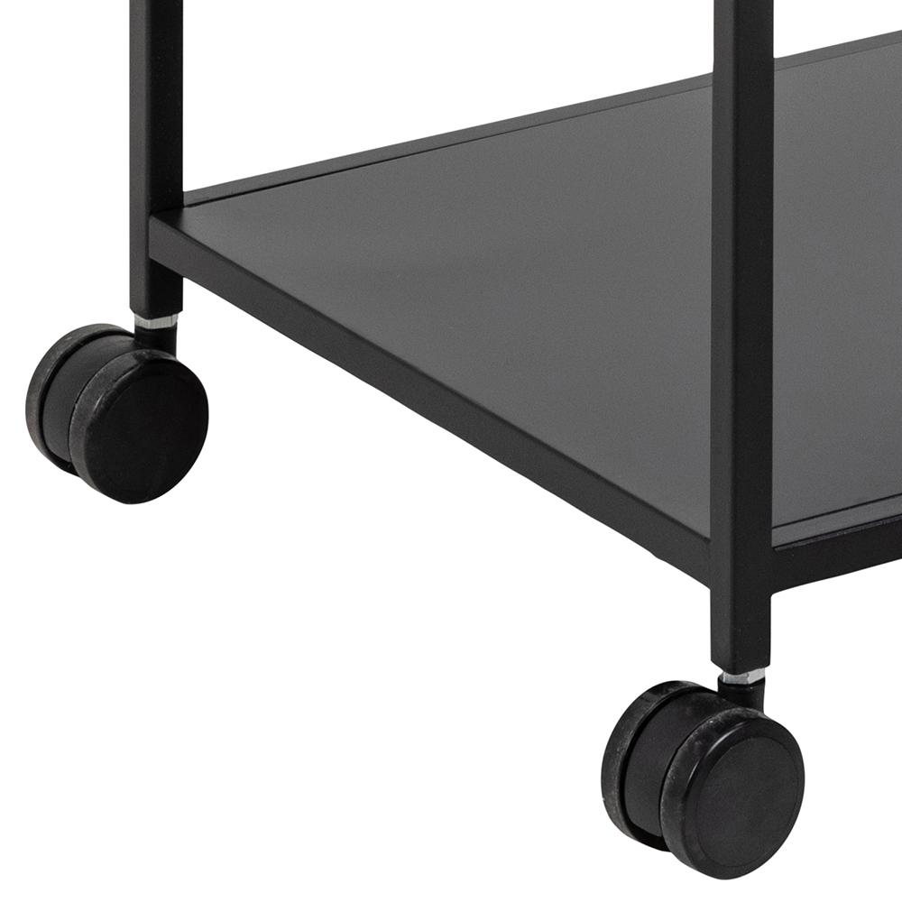 Serveerwagen Newcastle 8211 Matzwart