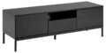 TV-meubel Seaford - Zwart PU MDF