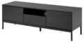 TV-meubel Seaford - Zwart PU MDF