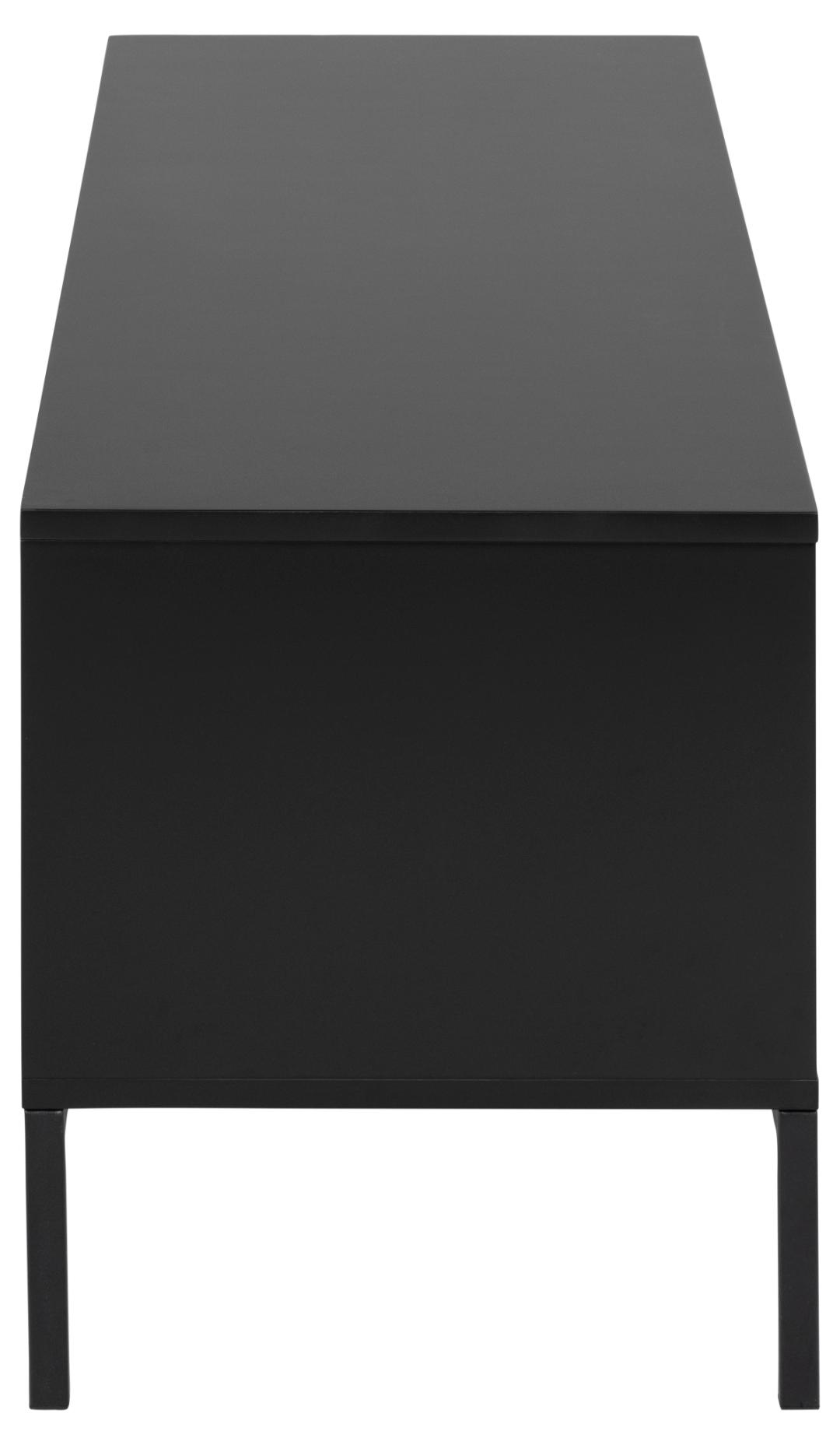 Tv Meubel Seaford 8211 Zwart Pu Mdf