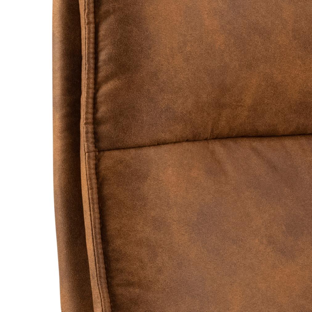 Bureaustoel Brad 8211 Met Armleuningen 8211 Stof Preston Camel