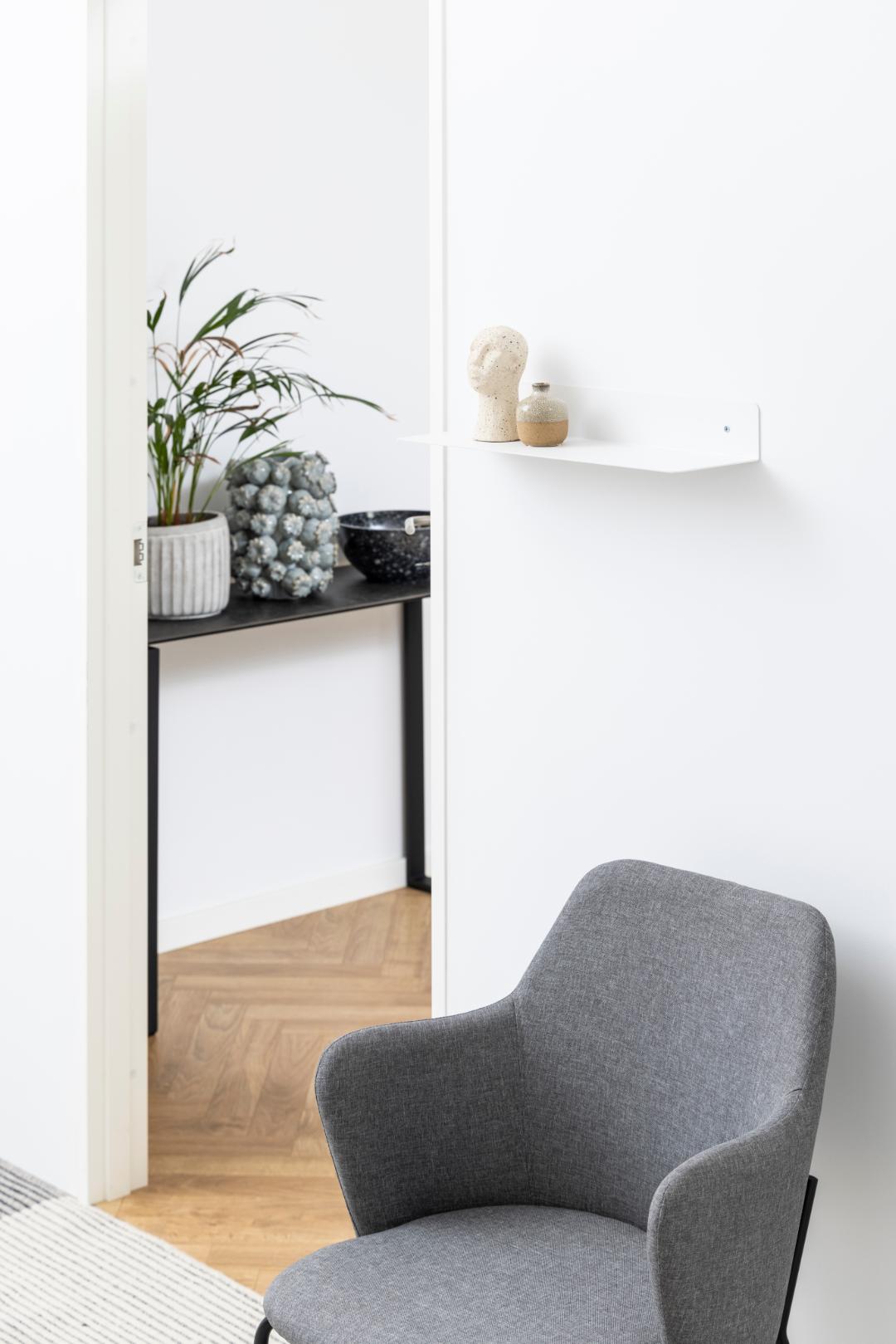 Wandplank Joliet 8211 Metaal Wit