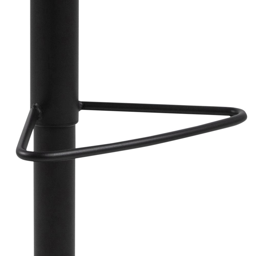 Barkruk Kimmy 8211 Stof Preston Antraciet 8211 Zwart Metaal Minimale Bestelling 2 Stuks