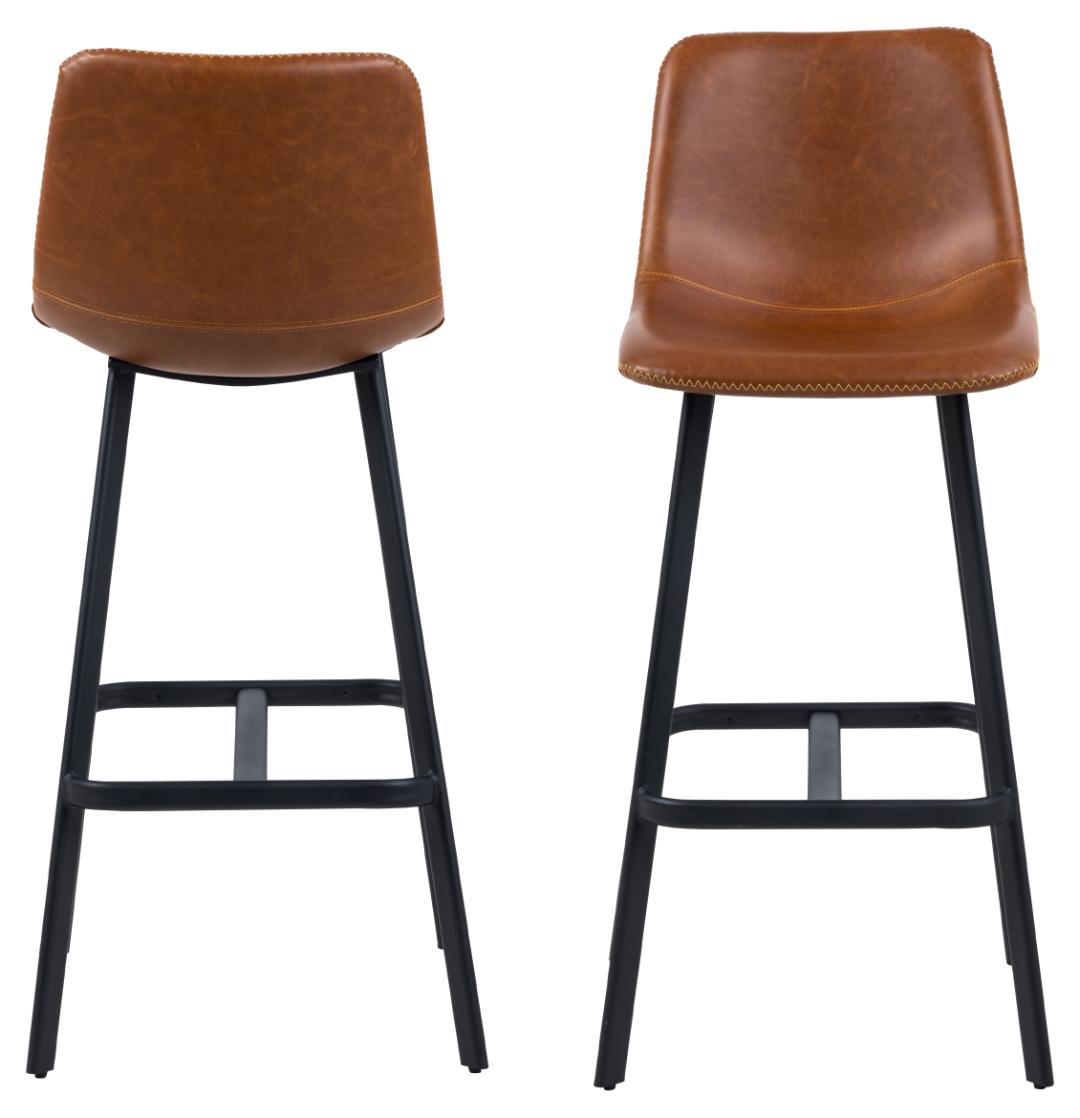 Barkruk Oregon 8211 Pu Vintage Brandy 8211 Metaal Minimale Bestelling 2 Stuks