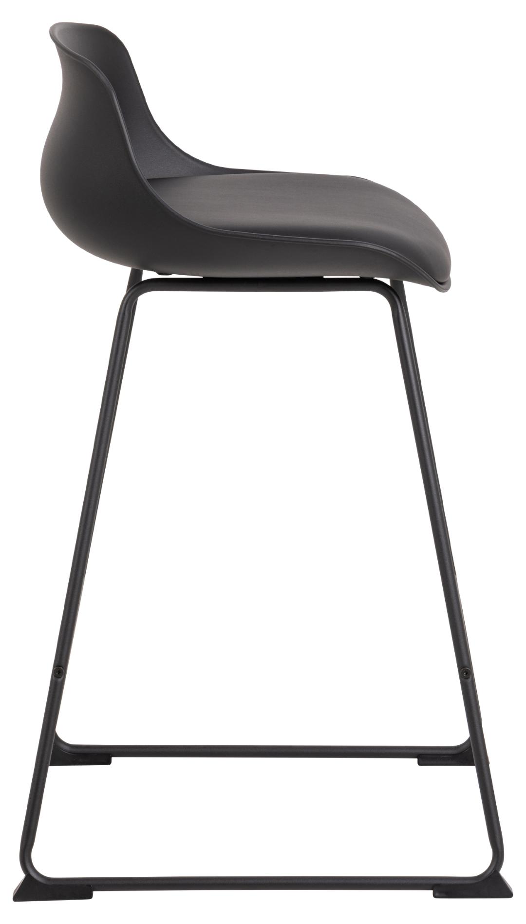 Barkruk Tina 8211 Zwart Pu 8211 Metaal Minimale Bestelling 2 Stuks